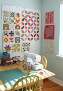 Quilting Wall Board: Ideas and Inspiration for Hanging Quilts as Decor image 4